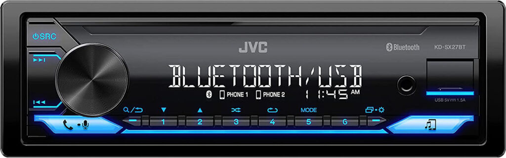 JVC KD-SX27BT Bluetooth Car Stereo Receiver