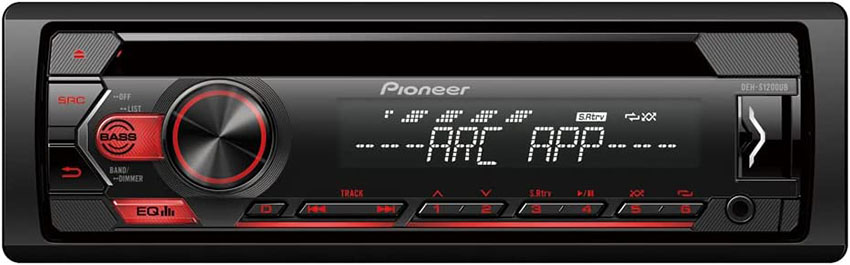 PIONEER Single-Din in-Dash CD Player
